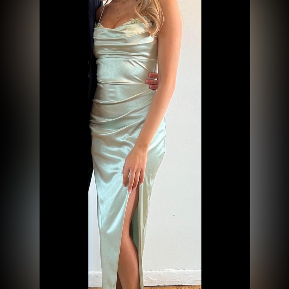 Chic Maxi Dress in Sage Green